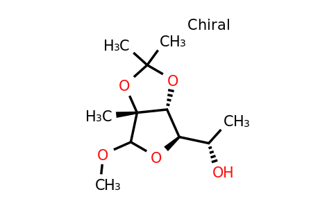 CAS 1417563-73-5 | (1S)-1-[(3aR,4R,6aR)-6-methoxy-2,2,6a-trimethyl-tetrahydro-2H-furo[3,4-d][1,3]dioxol-4-yl]ethan-1-ol