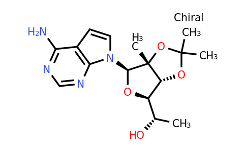 CAS 1417564-12-5 | (1S)-1-[(3aR,4R,6R,6aR)-6-{4-amino-7H-pyrrolo[2,3-d]pyrimidin-7-yl}-2,2,6a-trimethyl-tetrahydro-2H-furo[3,4-d][1,3]dioxol-4-yl]ethan-1-ol