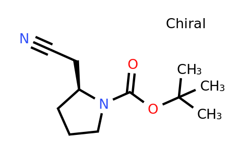 CAS 142253-50-7 | (S)-Tert-butyl 2-(cyanomethyl)pyrrolidine-1-carboxylate