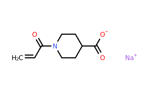 CAS 1423031-89-3 | sodium 1-(prop-2-enoyl)piperidine-4-carboxylate