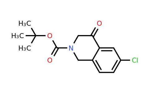 CAS 1427195-17-2 | 6-Chloro-4-oxo-3,4-dihydro-1H-isoquinoline-2-carboxylic acid tert-butyl ester