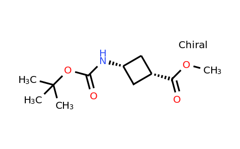 CAS 142733-63-9 | methyl cis-3-(boc-amino)cyclobutanecarboxylate