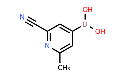 CAS 1443112-27-3 | (2-Cyano-6-methylpyridin-4-YL)boronic acid