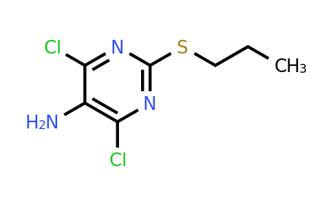 CAS 145783-15-9 | 4,6-Dichloro-2-propylthiopyrimidine-5-amine