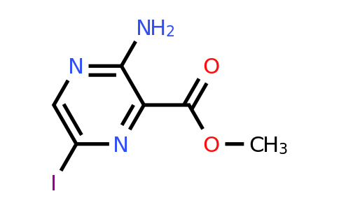 CAS 1458-16-8 | methyl 3-amino-6-iodopyrazine-2-carboxylate