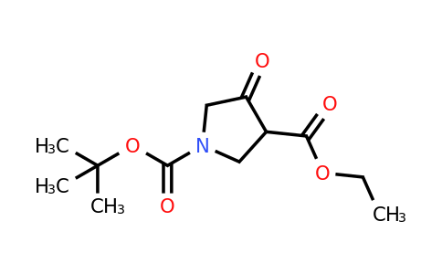 CAS 146256-98-6 | 1-tert-butyl 3-ethyl 4-oxopyrrolidine-1,3-dicarboxylate