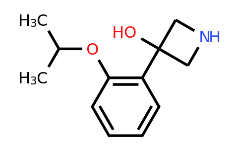 CAS 1514867-23-2 | 3-[2-(propan-2-yloxy)phenyl]azetidin-3-ol