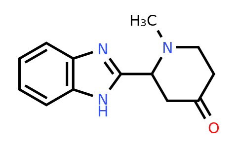 CAS 1542131-26-9 | 2-(1h-1,3-benzodiazol-2-yl)-1-methylpiperidin-4-one