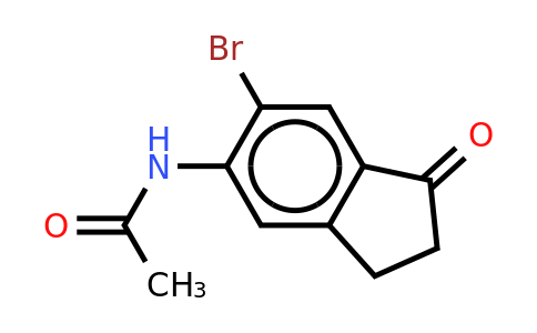 CAS 158205-18-6 | N-(6-bromo-2,3-dihydro-1-oxo-1H-inden-5-YL)acetamide