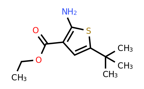 CAS 158461-00-8 | Ethyl 2-amino-5-tert-butylthiophene-3-carboxylate