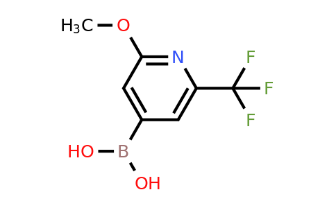 CAS 1605331-76-7 | 2-Methoxy-6-(trifluoromethyl)pyridine-4-boronic acid