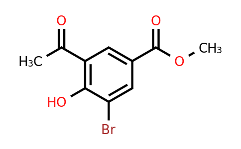 CAS 160753-84-4 | methyl 3-acetyl-5-bromo-4-hydroxybenzoate