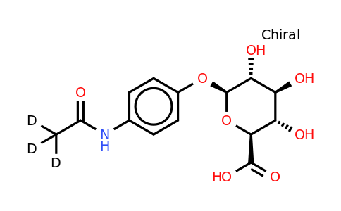 CAS 16110-10-4 | Acetaminophen-D3 glucuronide