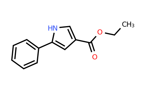 CAS 161958-61-8 | Ethyl 5-phenyl-1H-pyrrole-3-carboxylate