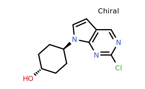 CAS 1621619-12-2 | (1r,4r)-4-{2-chloro-7H-pyrrolo[2,3-d]pyrimidin-7-yl}cyclohexan-1-ol