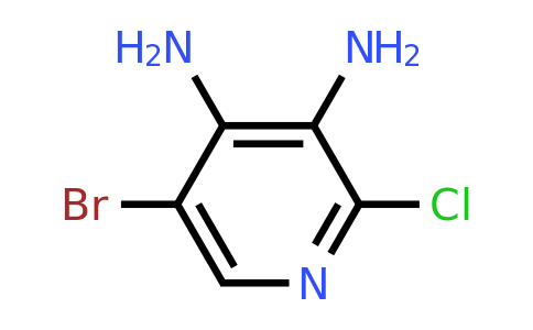 CAS 163452-78-6 | 5-Bromo-2-chloro-3,4-pyridinediamine