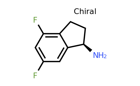 CAS 1637540-47-6 | (1R)-4,6-Difluoro-2,3-dihydro-1H-inden-1-amine