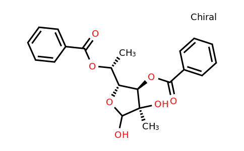 CAS 1638743-98-2 | (1R)-1-[(2R,3R,4R)-3-(benzoyloxy)-4,5-dihydroxy-4-methyloxolan-2-yl]ethyl benzoate