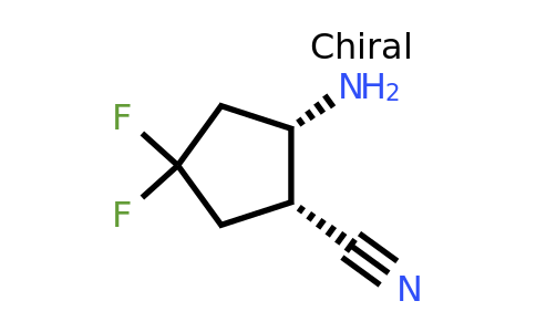 CAS 1638744-67-8 | (1R,2S)-2-amino-4,4-difluorocyclopentane-1-carbonitrile