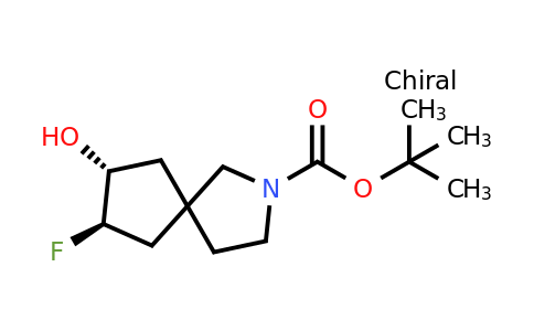 CAS 1638757-73-9 | tert-butyl (7R,8R)-7-fluoro-8-hydroxy-2-azaspiro[4.4]nonane-2-carboxylate