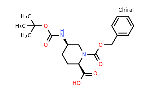 CAS 1638767-13-1 | cis-5-(boc-amino)-1-cbz-piperidine-2-carboxylic acid