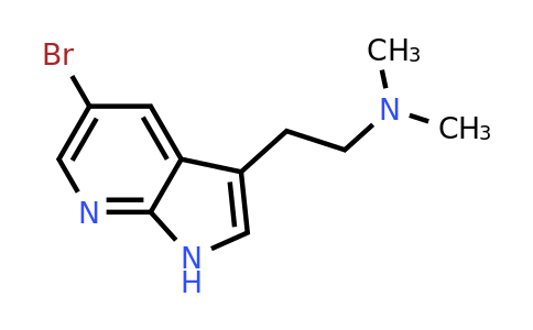 CAS 1638768-00-9 | (2-{5-bromo-1H-pyrrolo[2,3-b]pyridin-3-yl}ethyl)dimethylamine