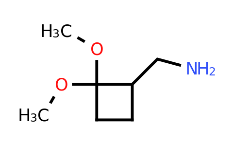 CAS 1638768-88-3 | (2,2-dimethoxycyclobutyl)methanamine