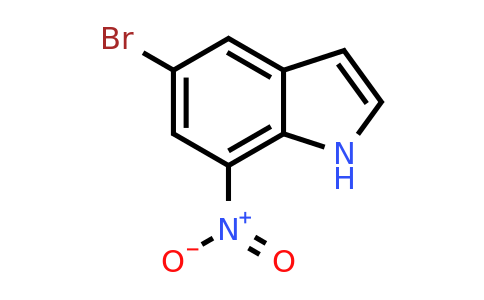 CAS 165669-16-9 | 5-bromo-7-nitro-1H-indole