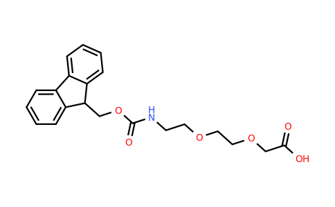 CAS 166108-71-0 | [2-[2-(Fmoc-amino)ethoxy]ethoxy]acetic acid