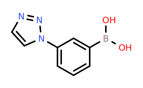 CAS 1680232-54-5 | 3-(1H-1,2,3-Triazol-1-YL)phenylboronic acid