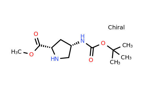 CAS 168263-82-9 | L-​Proline, 4-​[[(1,​1-​dimethylethoxy)​carbonyl]​amino]​-​, methyl ester, (4S)​-