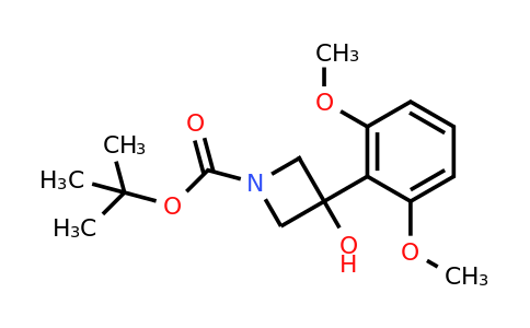CAS 1691616-21-3 | tert-butyl 3-(2,6-dimethoxyphenyl)-3-hydroxyazetidine-1-carboxylate