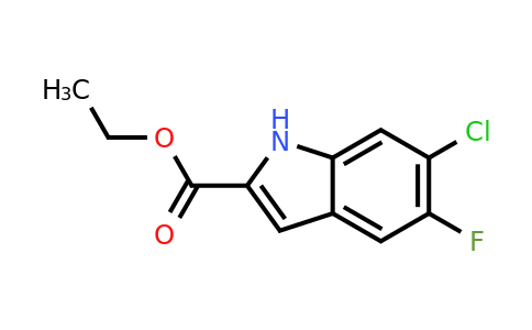 CAS 169674-00-4 | ethyl 6-chloro-5-fluoro-1H-indole-2-carboxylate