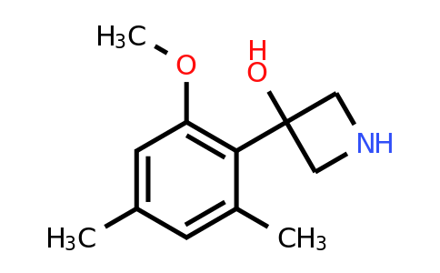 CAS 1697165-85-7 | 3-(2-methoxy-4,6-dimethylphenyl)azetidin-3-ol