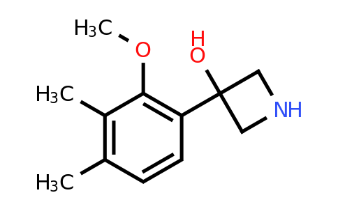 CAS 1699110-18-3 | 3-(2-methoxy-3,4-dimethylphenyl)azetidin-3-ol