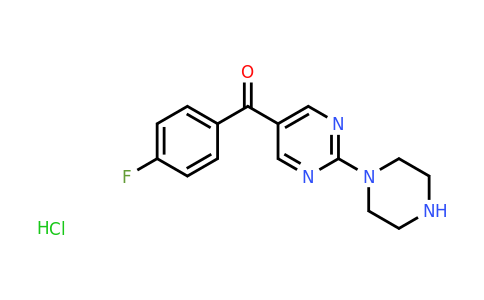 CAS 1703795-52-1 | (4-Fluorophenyl)-(2-piperazin-1-ylpyrimidin-5-yl)methanone hydrochloride