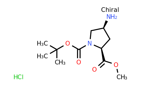 CAS 171110-72-8 | (2S,4S)-1-Tert-butyl 2-methyl 4-aminopyrrolidine-1,2-dicarboxylate hydrochloride