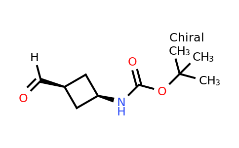 CAS 171549-91-0 | rel-tert-butyl N-[(1s,3s)-3-formylcyclobutyl]carbamate