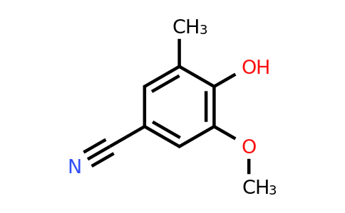 CAS 173900-47-5 | 4-hydroxy-3-methoxy-5-methylbenzonitrile