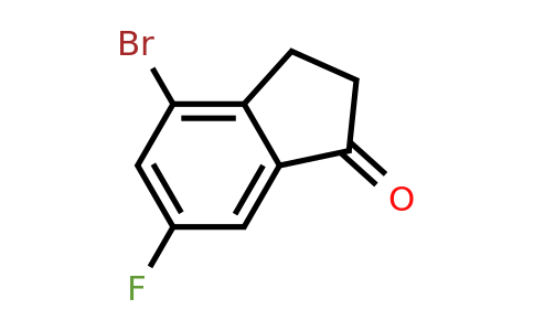 CAS 174603-56-6 | 4-Bromo-6-fluoroindan-1-one