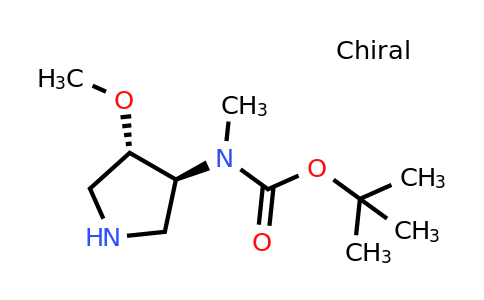 CAS 174727-04-9 | Tert-butyl (3S,4S)-4-methoxypyrrolidin-3-YL(methyl)carbamate