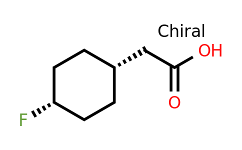 CAS 1781330-91-3 | cis-2-(4-fluorocyclohexyl)acetic acid