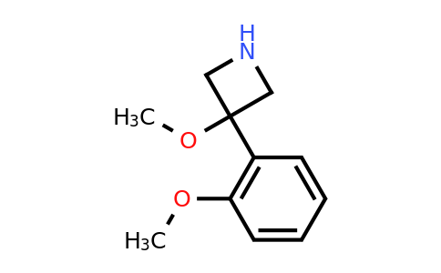 CAS 1785014-30-3 | 3-methoxy-3-(2-methoxyphenyl)azetidine