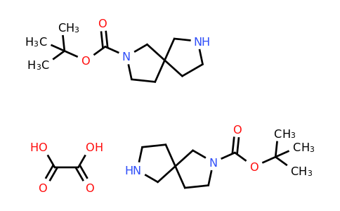 CAS 1788054-69-2 | tert-butyl 2,7-diazaspiro[4.4]nonane-2-carboxylate hemioxalate