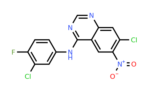 CAS 179552-73-9 | 4-(3-Chloro-4-fluoro phenylamino)-7-chloro-6-nitro-quinazoline