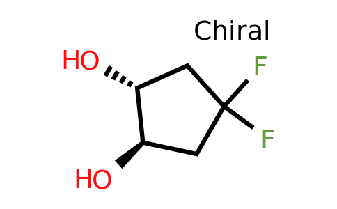 CAS 1807938-95-9 | (1R,2R)-4,4-Difluorocyclopentane-1,2-diol