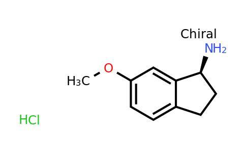 CAS 180915-62-2 | (1S)-6-methoxy-2,3-dihydro-1H-inden-1-amine hydrochloride