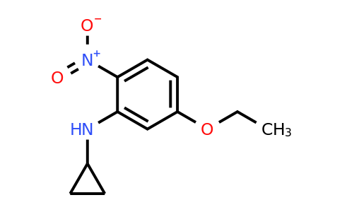CAS 1820618-34-5 | N-Cyclopropyl-5-ethoxy-2-nitroaniline