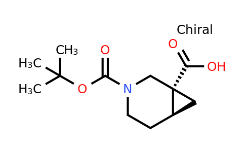CAS 1820752-46-2 | (1R,6S)-3-(tert-butoxycarbonyl)-3-azabicyclo[4.1.0]heptane-1-carboxylic acid