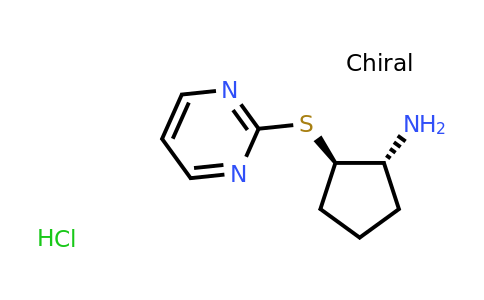 CAS 1821747-61-8 | (1R,2R)-2-(Pyrimidin-2-ylthio)cyclopentanamine hydrochloride